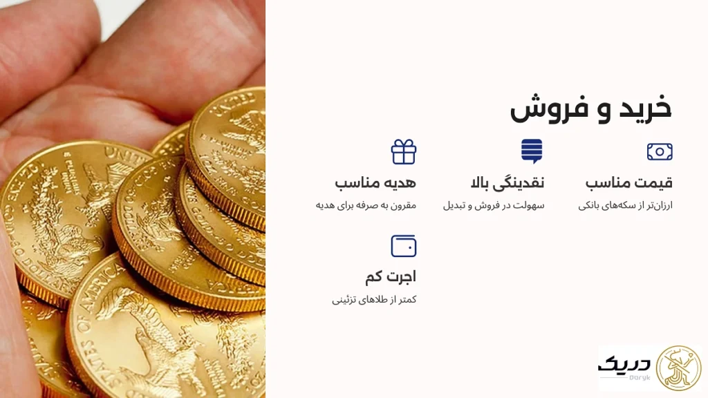 تفاوت خرید و فروش سکه پارسیان و الیزابت